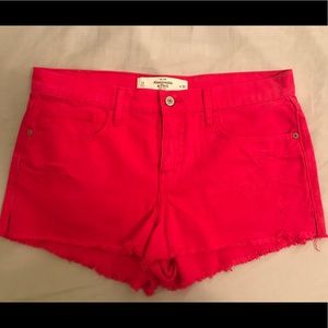 Raspberry Pink Abercrombie Shorts